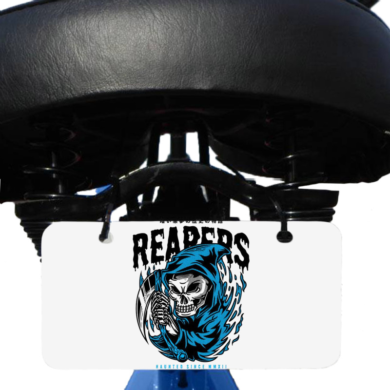 Reapers Bicycle License Plate | Artistshot