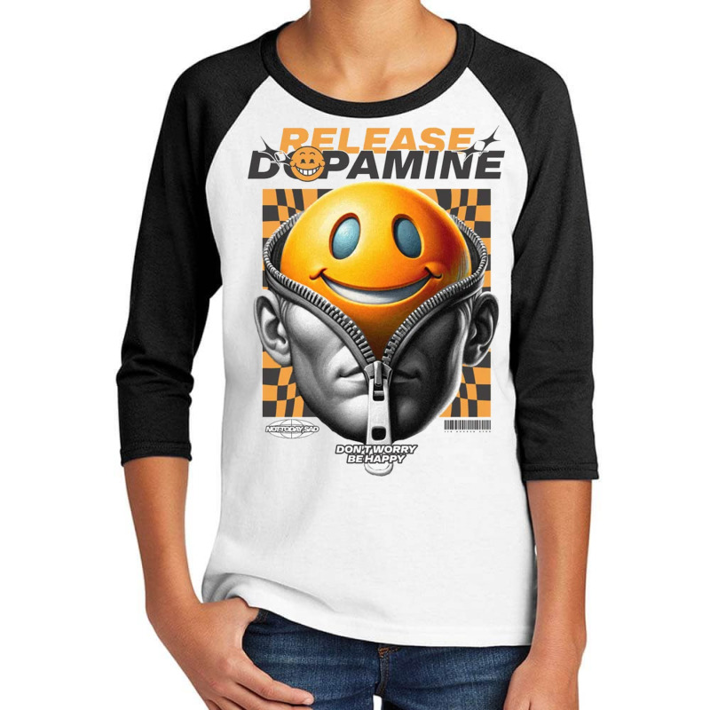 Release Dopamine Youth 3/4 Sleeve by New Nice Shirt | Artistshot