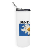 Send Help Skinny Tumbler | Artistshot