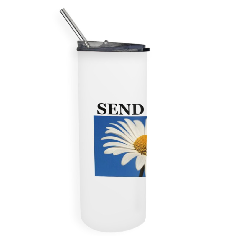 Send Help Skinny Tumbler | Artistshot