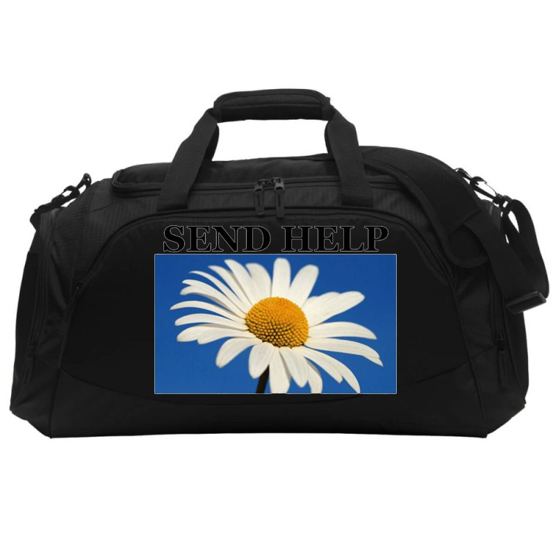 Send Help Active Duffel | Artistshot