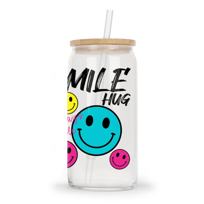 Smile Hug Glass Tumbler | Artistshot