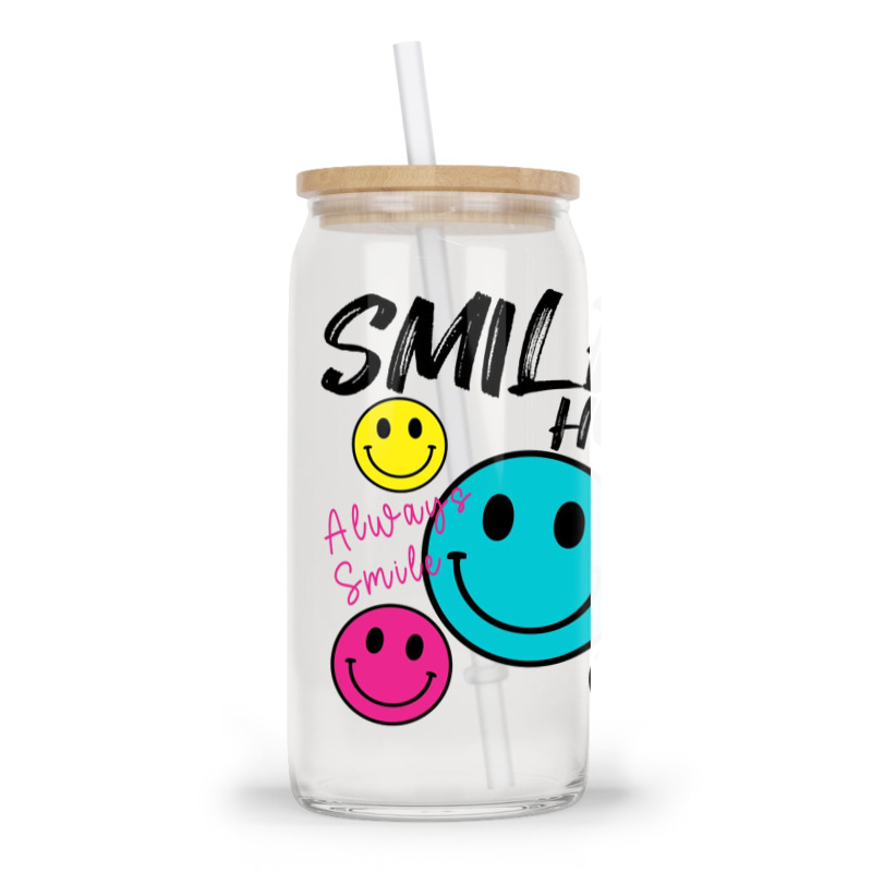 Smile Hug Glass Tumbler | Artistshot