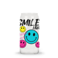 Smile Hug Glass Tumbler | Artistshot