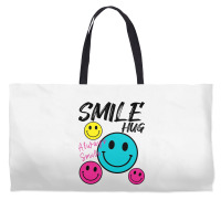 Smile Hug Weekender Totes | Artistshot