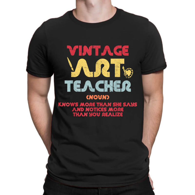 Cute Art Teacher T-shirt | Artistshot