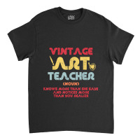 Cute Art Teacher Classic T-shirt | Artistshot