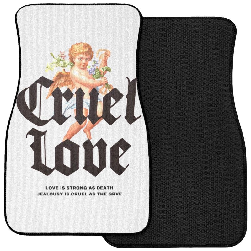 Truel Love Front Car Mat | Artistshot