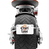 Truel Love Motorcycle License Plate | Artistshot