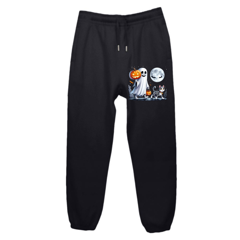 Halloween Ghost Cat Lovers Urban Sweatpant | Artistshot