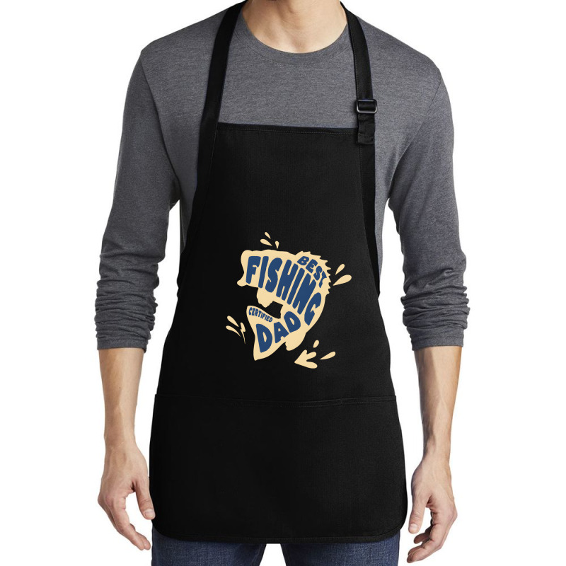 Quotes Dad Best Fishing Medium-length Apron | Artistshot