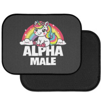 Alpha Male Unicorn Rear Car Mat | Artistshot