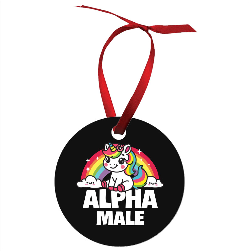 Alpha Male Unicorn Ornament | Artistshot