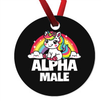 Alpha Male Unicorn Ornament | Artistshot