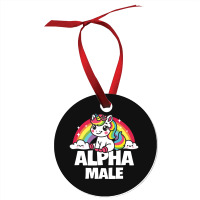 Alpha Male Unicorn Ornament | Artistshot