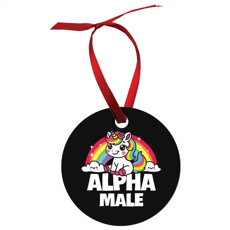 Alpha Male Unicorn Ornament | Artistshot