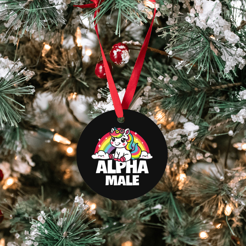 Alpha Male Unicorn Ornament | Artistshot