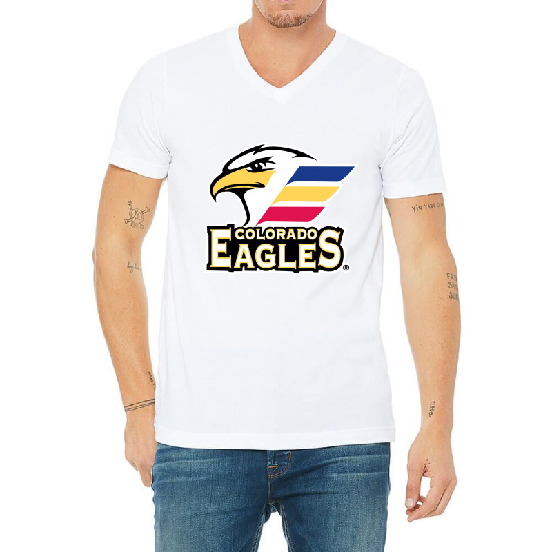 The-colorado-eagles-pen V-Neck Tee by bispo | Artistshot