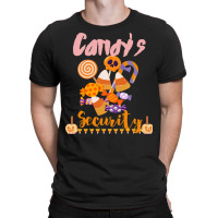 Candy's Security Funny Halloween T-shirt | Artistshot