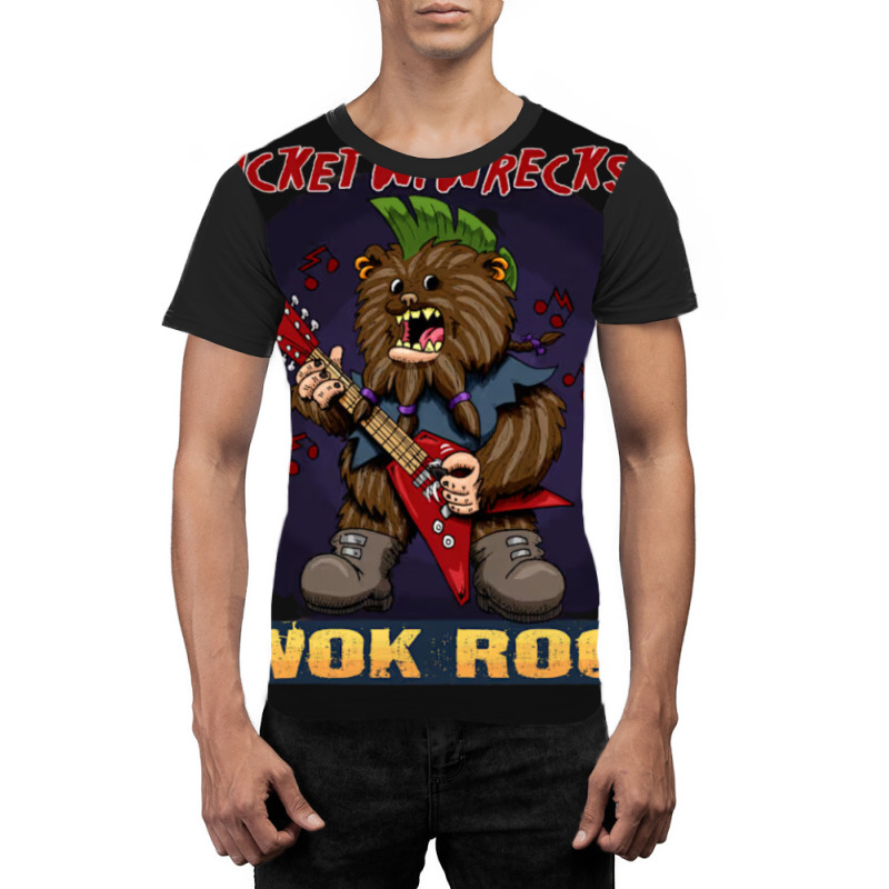 E-wok Rock Graphic T-shirt | Artistshot