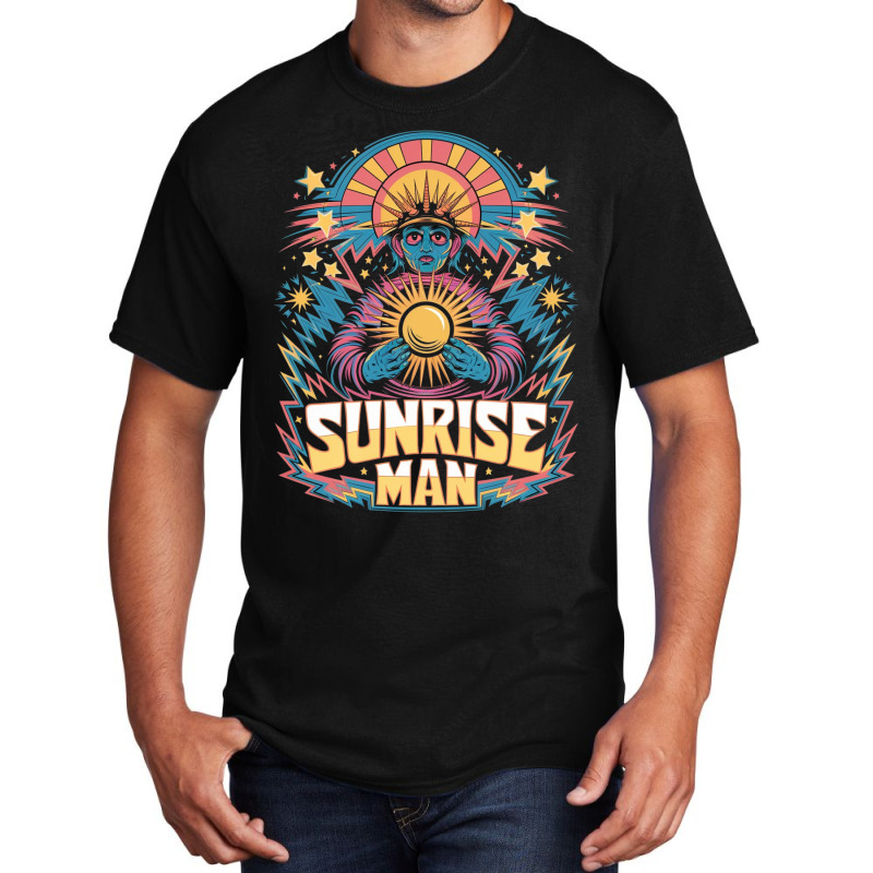 Sunrise Man Basic T-shirt | Artistshot