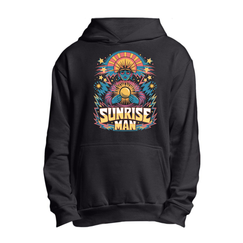 Sunrise Man Urban Pullover Hoodie | Artistshot