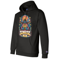 Sunrise Man Champion Hoodie | Artistshot