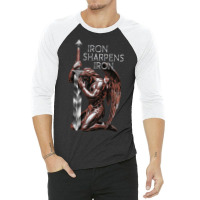 The Archangel Kneeling In Prayer 3/4 Sleeve Shirt | Artistshot