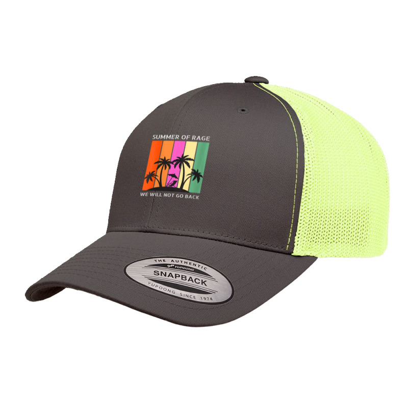 Summer Of Rage Retro Trucker Cap by NestorMarchetti | Artistshot