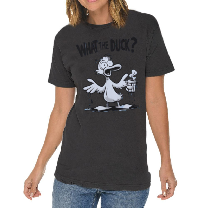 What The Duck Vintage T-shirt | Artistshot