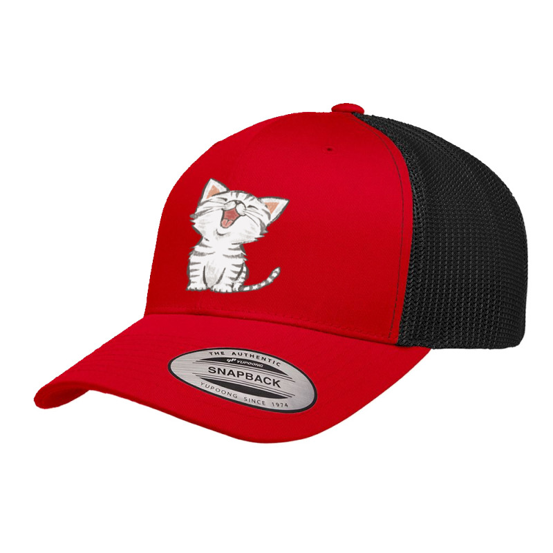 American Shorthair Happy 1 Retro Trucker Cap by CharlesWeber | Artistshot