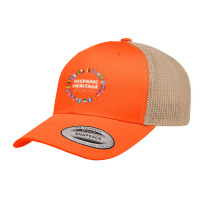 All Hispanic Flags - Hispanic Heritage Month - Latino National Hispani Retro Trucker Cap | Artistshot