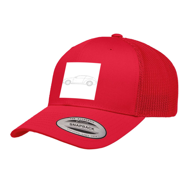 Car Technical Drawing - Shooting Brake Retro Trucker Cap | Artistshot