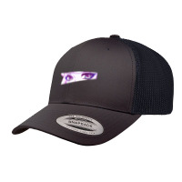 Anime Eyes (purple) Retro Trucker Cap | Artistshot