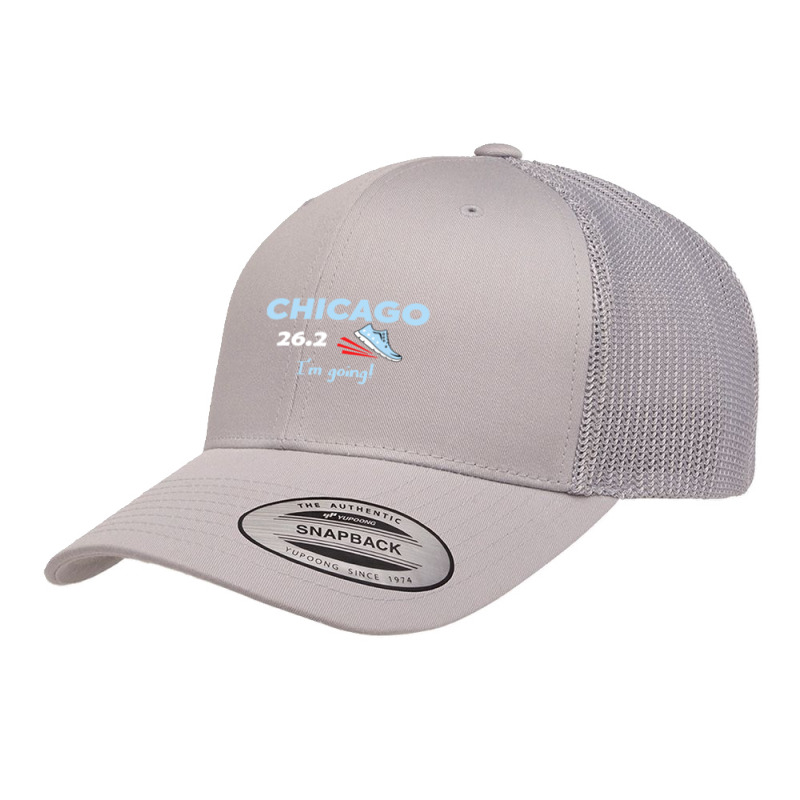 Chicago I_m Going Marathon Runner  Running Tee 26.2 Fitted Retro Trucker Cap | Artistshot