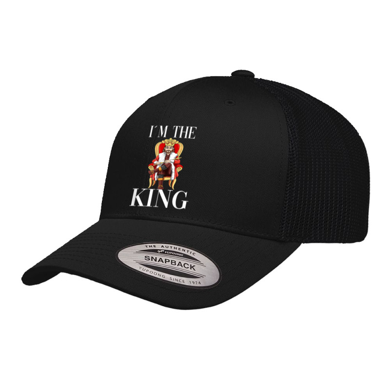 King Throne Scepter Crown Monarch Nobility T Shirt Retro Trucker Cap by cm-arts | Artistshot