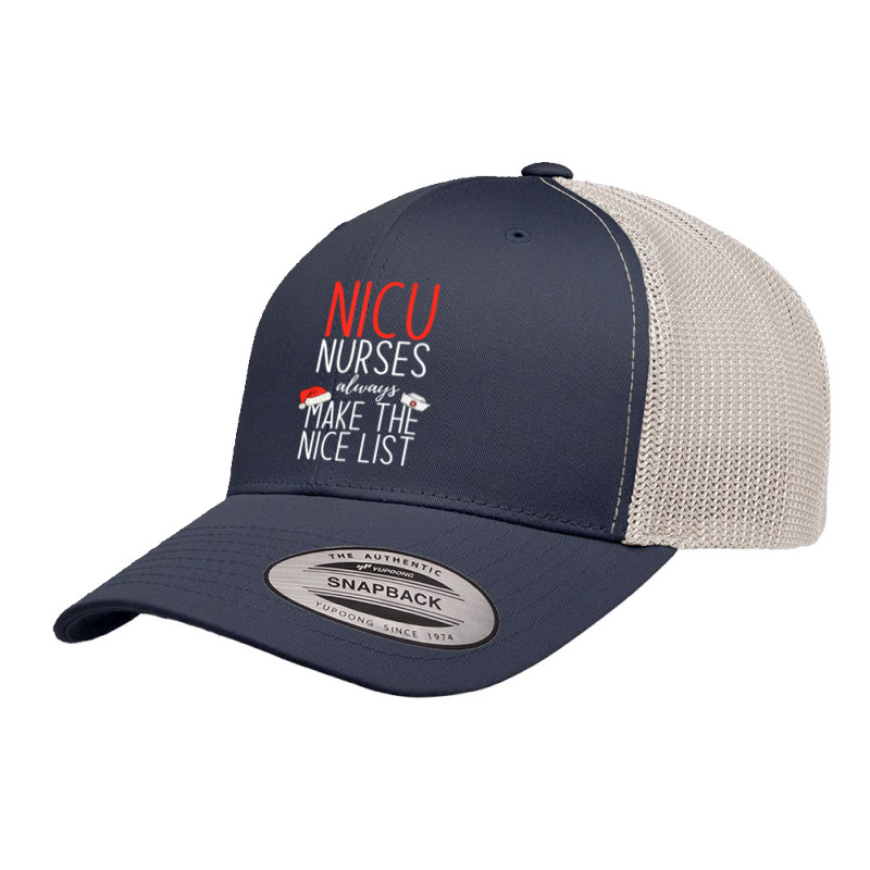 Christmas Nicu Nurses Quotes Retro Trucker Cap by cm-arts | Artistshot