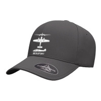 Bristol Beaufort British Ww2 Torpedo Bomber Plane Cutout Silhouettes G Seamless Cap | Artistshot