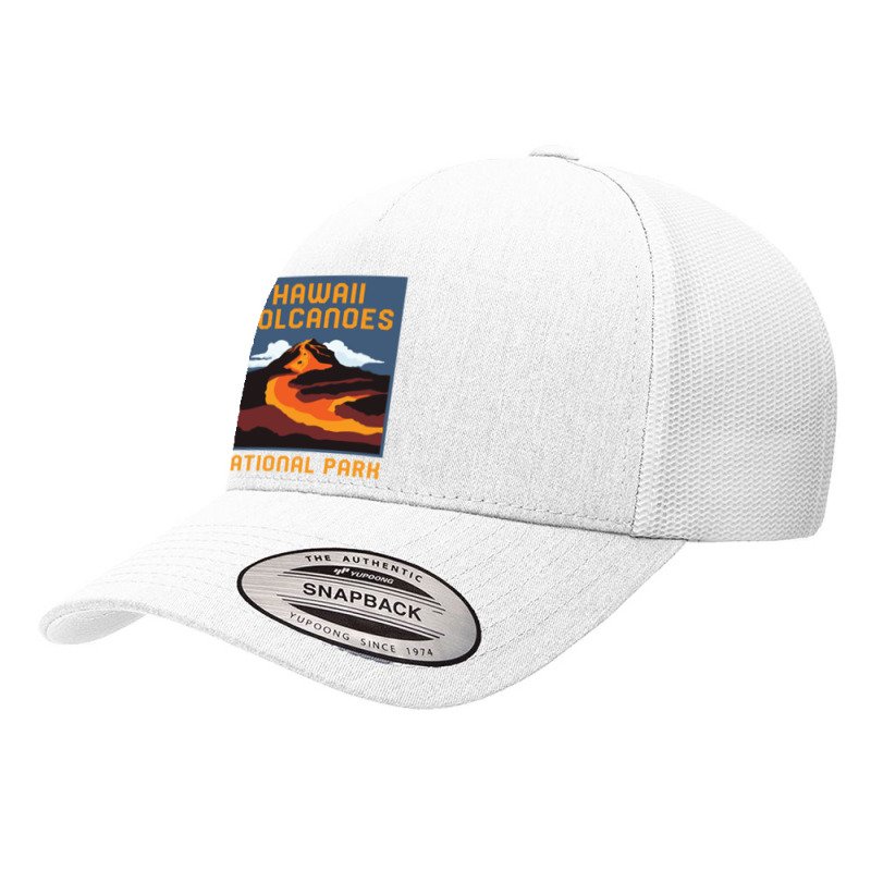 Hawaii Volcanoes National Park Big Island Retro Graphic Pullover Hoodi Yupoong Trucker Cap by cm-arts | Artistshot