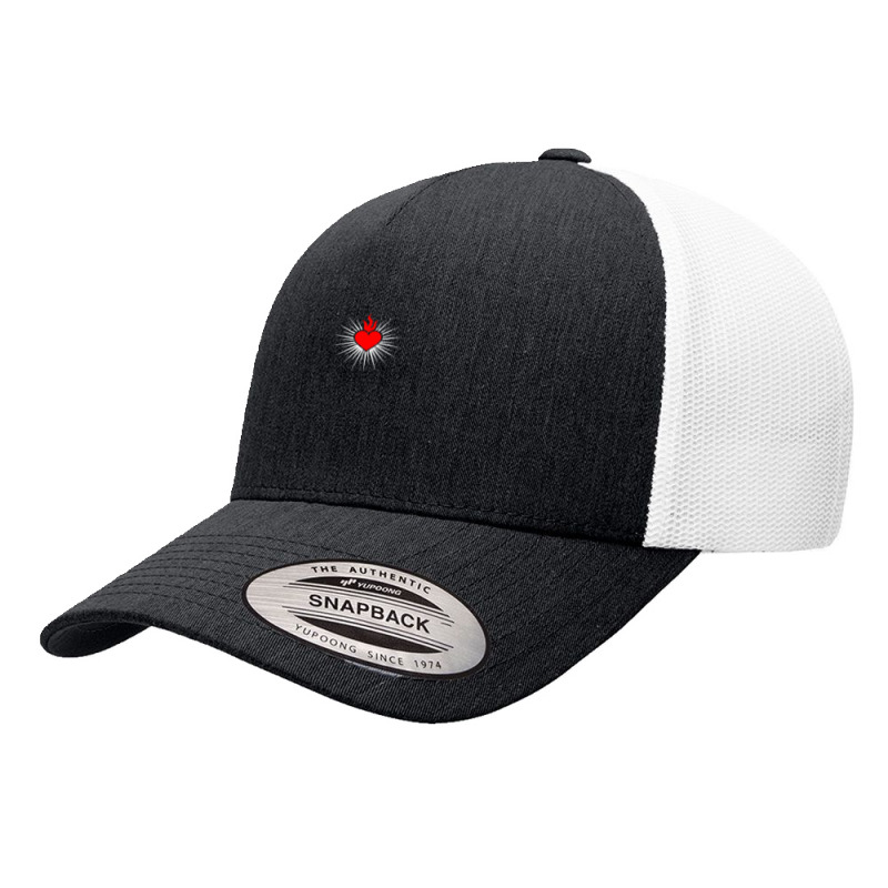 Sacred Heart Love Jesus Christ God Christian Church Religion Yupoong Trucker Cap by Min01 | Artistshot