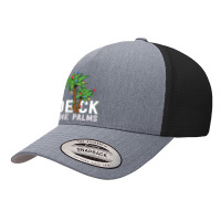 Deck The Palm Tree Lights Tropical Hawaii Family Christmas Yupoong Trucker Cap | Artistshot