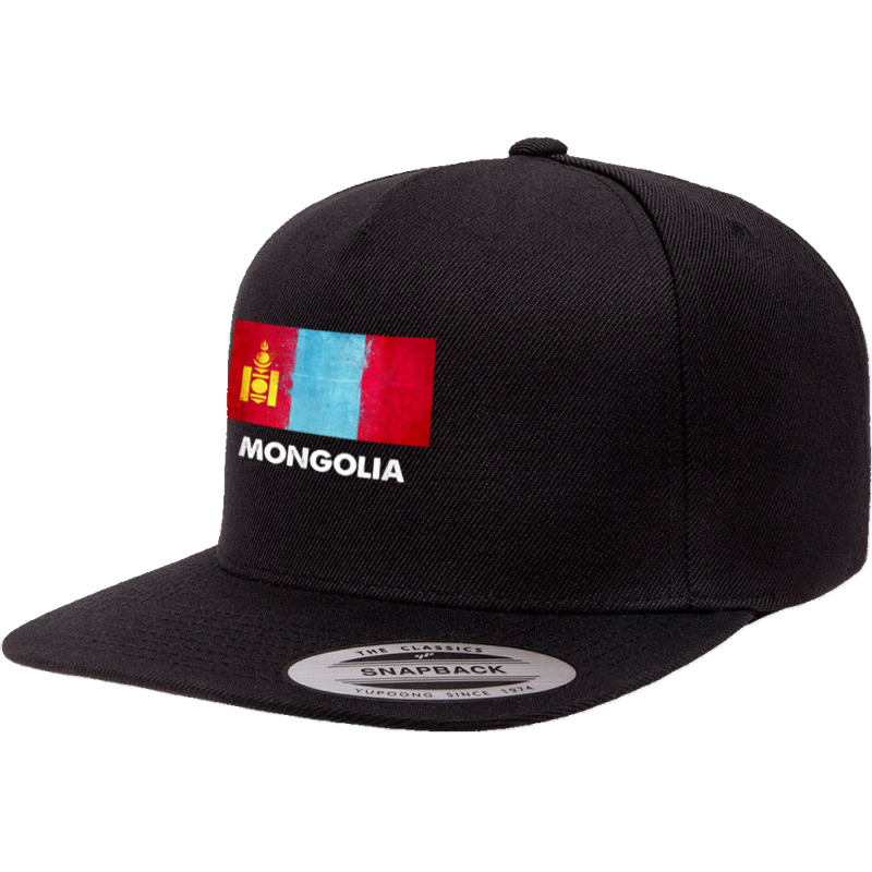 Mongolia Flag Mongolian 5 panel snapback cap by ToraHernton | Artistshot