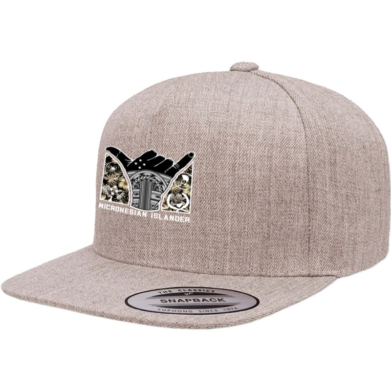 Micronesian Islander Sweatshirt 5 panel snapback cap by cm-arts | Artistshot