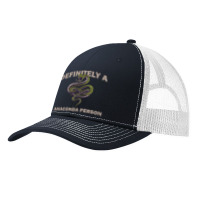 Definitely A Anaconda Person Design Pa Trucker Cap | Artistshot