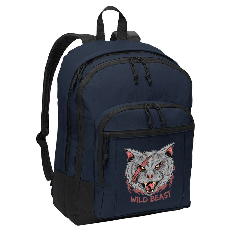 Wild Cat T  Shirt Wild Cat T  Shirt Basic Backpack | Artistshot