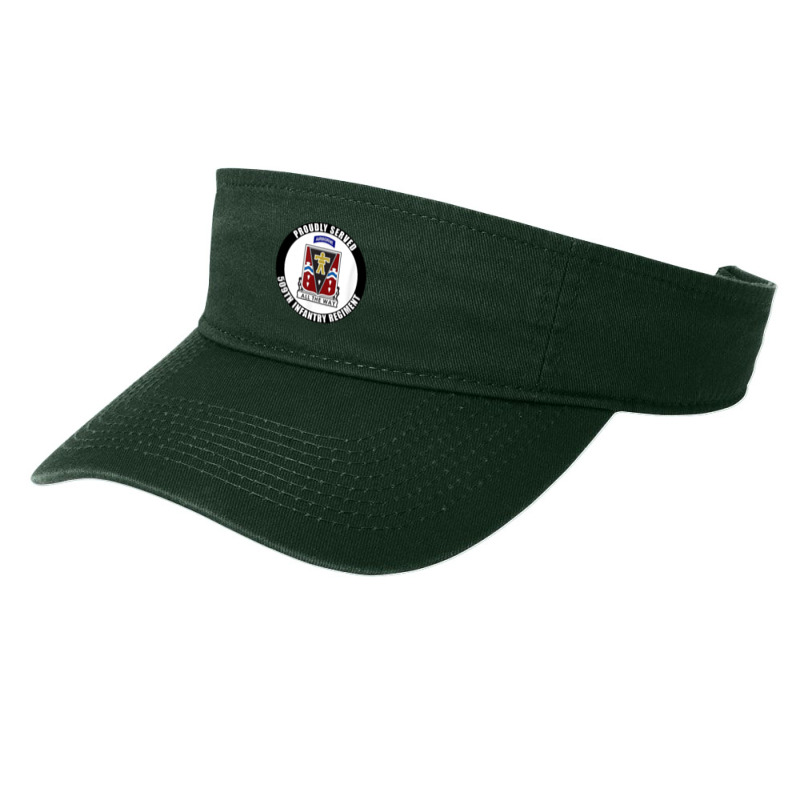 Proudly Served 509th Infantry Regiment Airborne Army Veteran T Shirt Fashion Visor by cm-arts | Artistshot