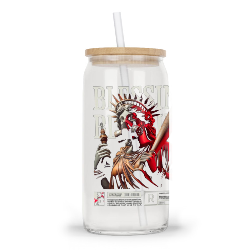 Blessing God Glass Tumbler | Artistshot