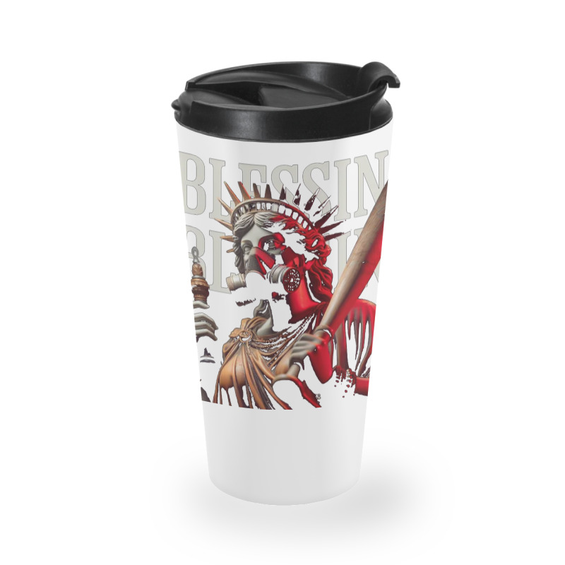 Blessing God Travel Mug | Artistshot