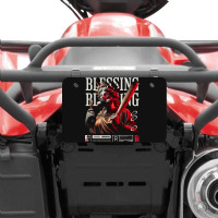 Blessing God Atv License Plate | Artistshot