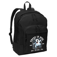 Creep It Real - Skateboard Ghost Basic Backpack | Artistshot